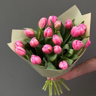 20 Tulipanes Rosas