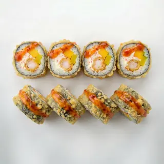 Tempura z krewetką