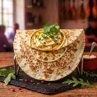 Quesadilla Gringa Al Pastor De Cerdo