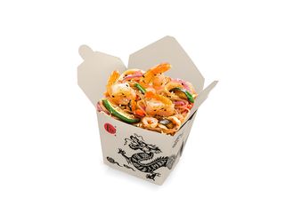 Локшина Кришталева з морепродуктами (300г)