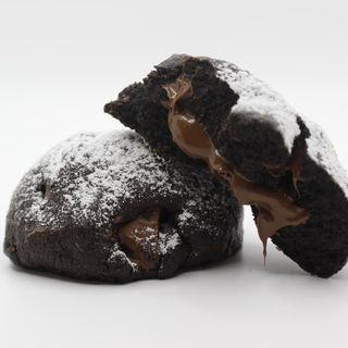 Crumbleta Volcan de Chocolate