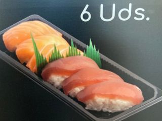 Nigiri De Salmón Y Atún (6 Uds)