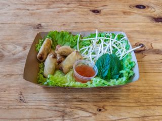 Involtini Nems vietnamiti con maiale e verdure