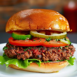 Hamburguesa Americano Doble