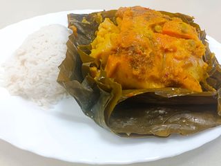 Tamal Valluno Con Arroz