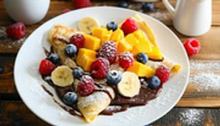 Crépe Nutella Fruits Rouges