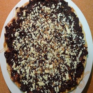 Choco pizza