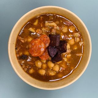 GUISO DE CALLOS CON GARBANZOS( 500gr. Aprox.)