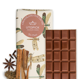 Tableta De Chocolate Con Leche 38% De Cacao Y Té Chai 