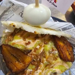 Arepa mixta