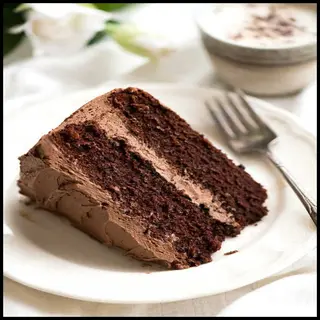 Sliced Cake