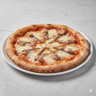 Pizza tres quesos (33 cm.)