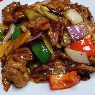 57. Ternera Sichuan / Sichuan style beef