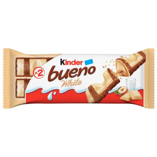 Chocolate Kinder Bueno White 2 Barritas (43 G.)