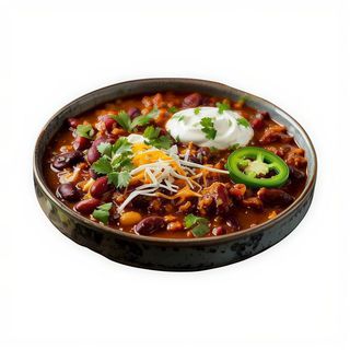 Ramoncito Chili Carne Con Crema Agria Y Jalapeños