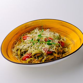 Паста с креветками