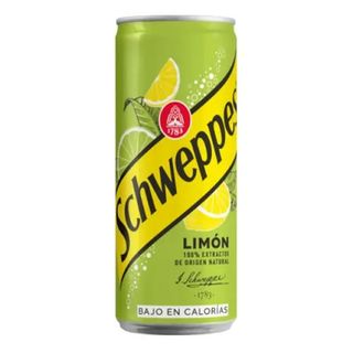 Refresco de Limón con Gas Schweppes Lata 33 Cl.