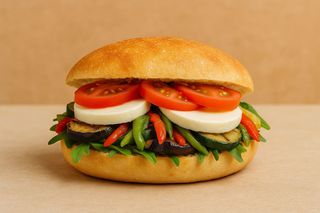 Panino vegetariano