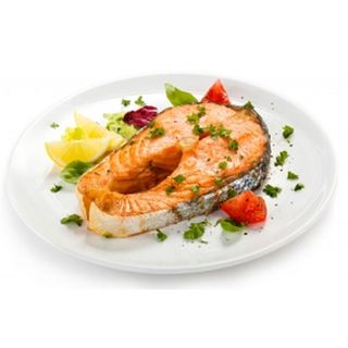 Grilled salmon