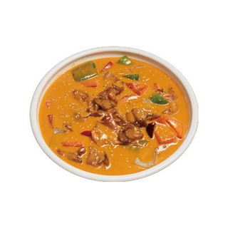 Pato con curry thai picante