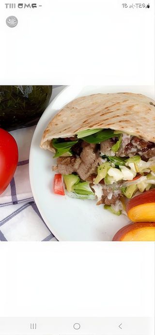 Pita solo carne XXL