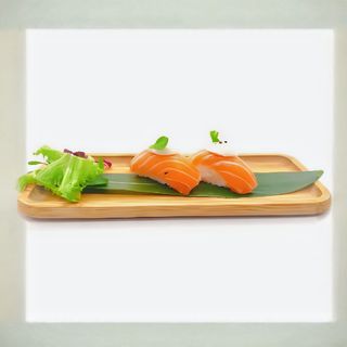 Nigiris salmón y queso (2 uds.)