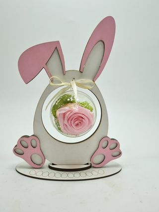 trandafir criogenat roz