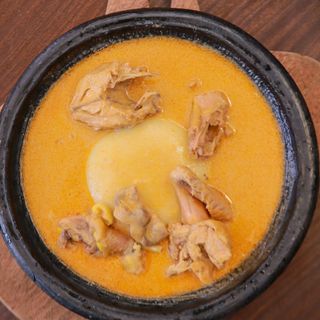Chicken with Ground Nut Soup