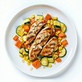 64a. Pollo alle mandorle speciale