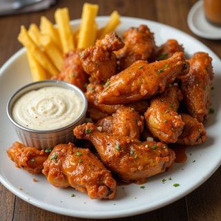 BBQ chicken wings