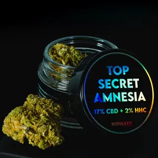 Top secret amnesia 17% CBD + 2% HHC - 3G
