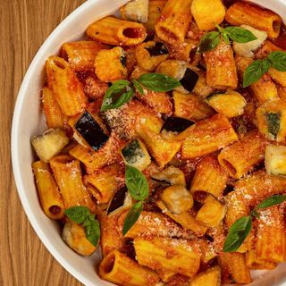 Рігатоні з цукіні та баклажаном (312г)