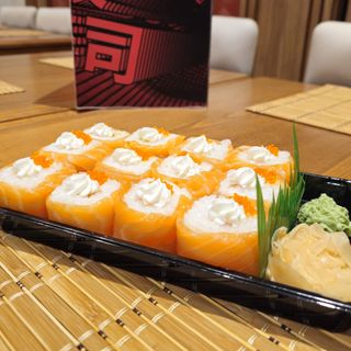 Philadelphia roll - Saumon Crevettes - 6 pièces