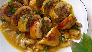 Plat Cuisse De Poulet Farcie