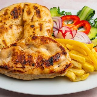 Punjeni pileći  file - porcija