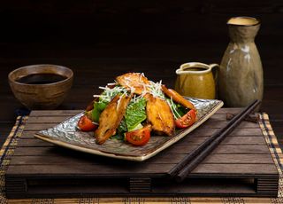 Աղցան Կեսար հավի մսով