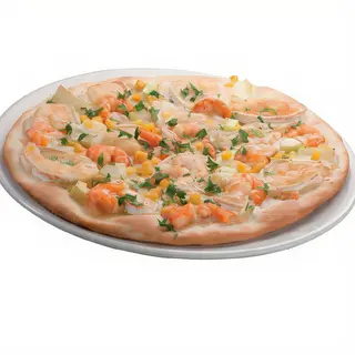 46 Pizza Con Gambas (33 Cm.)