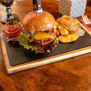 Argentirian big burger black angus (400г)