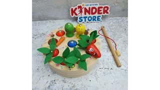 Развивающая игра Деревянные рыбалка