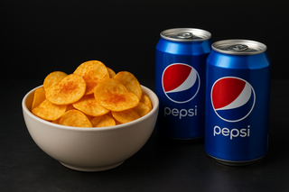 Combo Film & Chips 300g +2xPepsi250