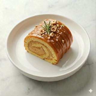 Tronchetto al caramello salato