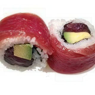 47. Atún uramaki roll (8 pzs.)