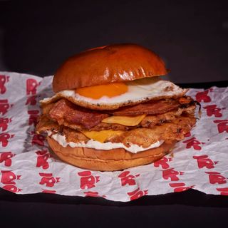 Smash de pollo Trufada