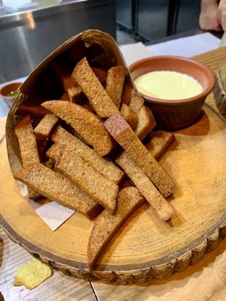 Рум'яні житні сухарики (150/30г)