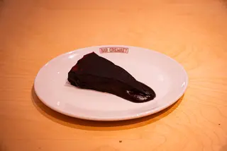 Tarta de coulant de chocolate