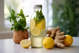Jus De Citron Au Gingembre Frais