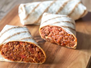 Burrito Con Chili Con Carne