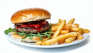 Hamburguesa De Queso De Cabra