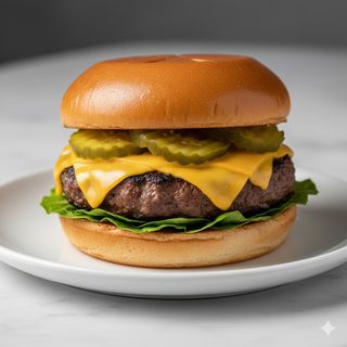 Hamburguesa Pepinilla