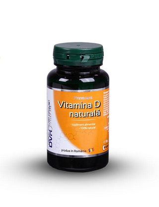 Vitamina D naturala 60 Cps